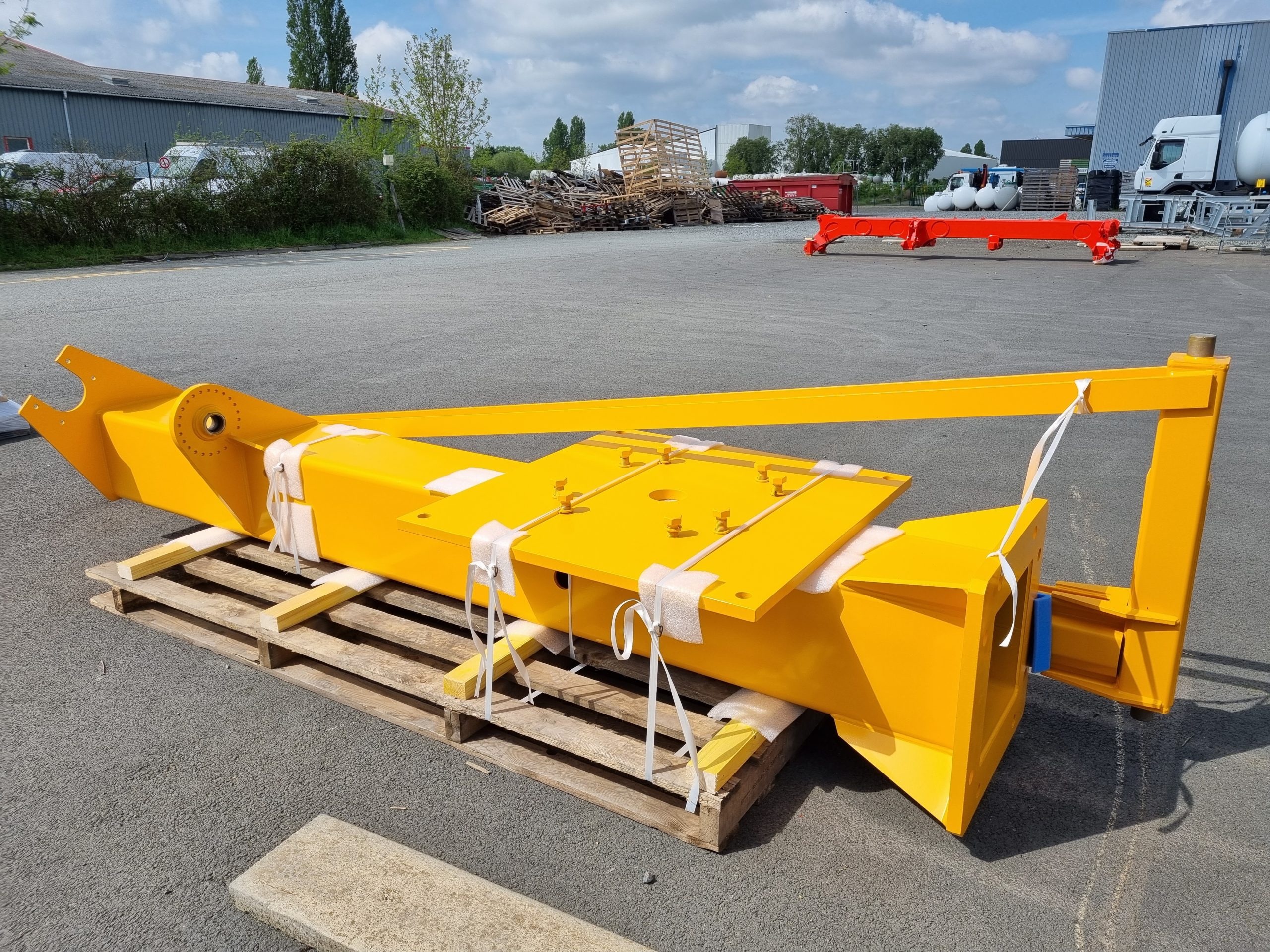 Peinture industrielle pour les grands formats de pièces
